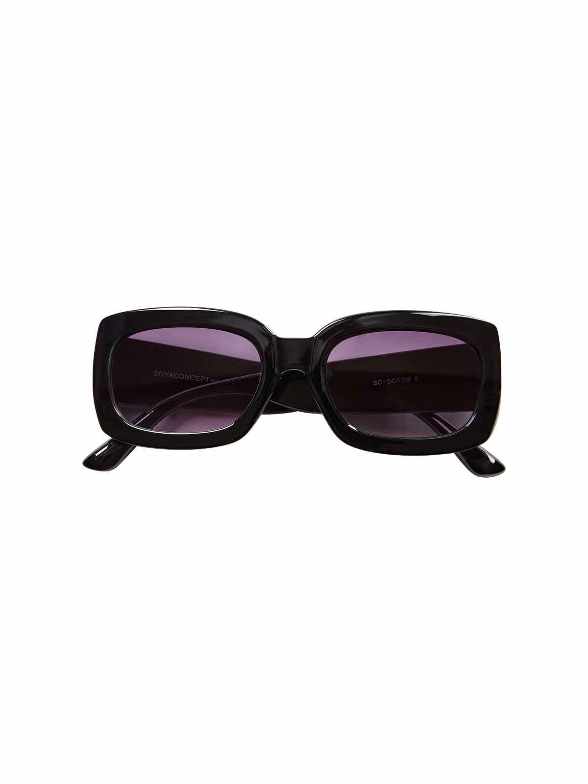 Soya Concept Black Rectangular Sunglasses