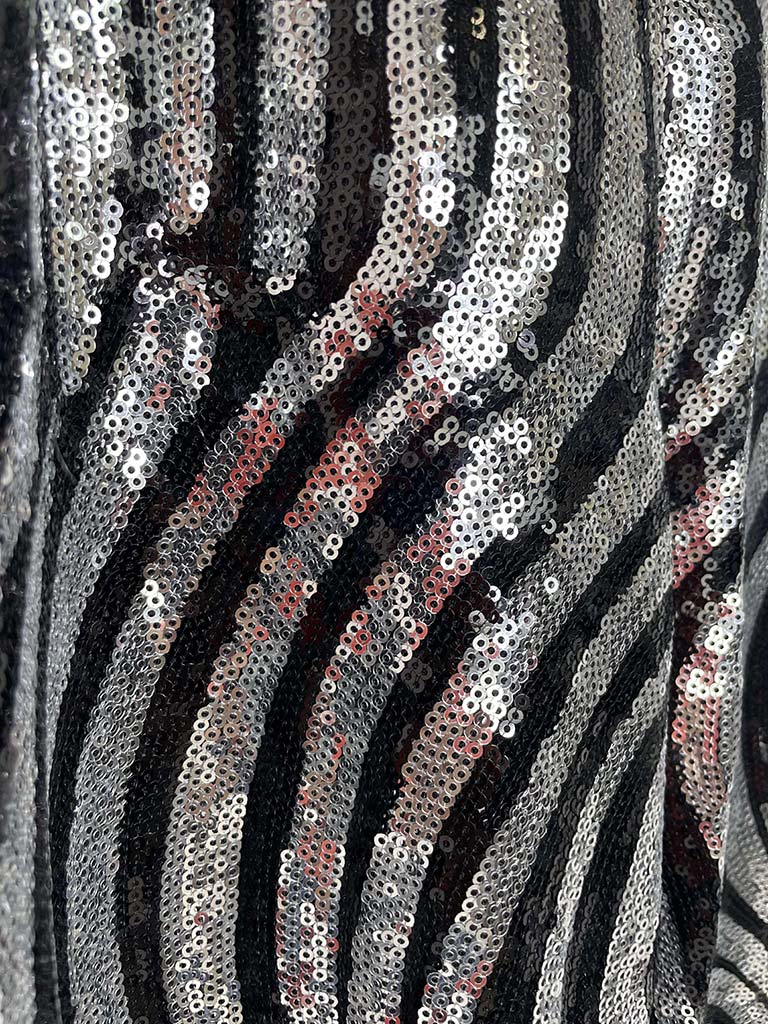 Malissa J Swirl Sequin Trousers