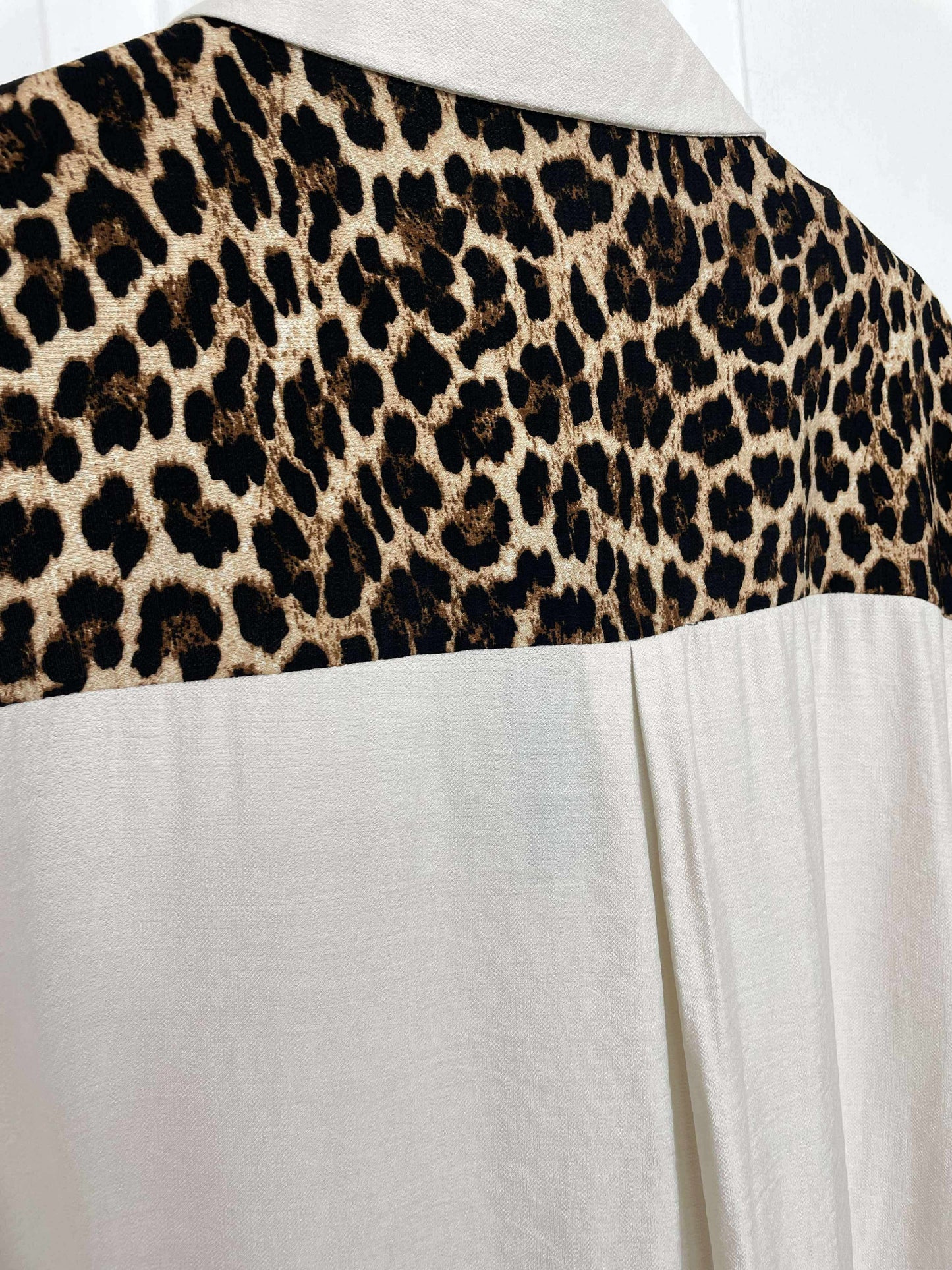 Leopard Side Stripe Shirt