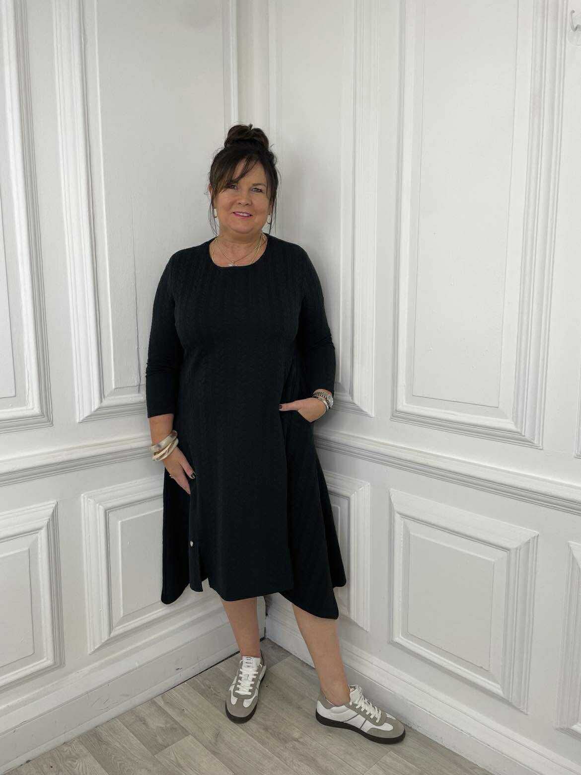 Malissa J Cable Stitch Dress