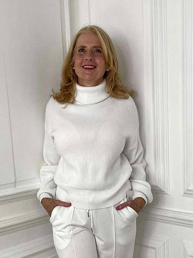 Polo Neck Knit - Winter White