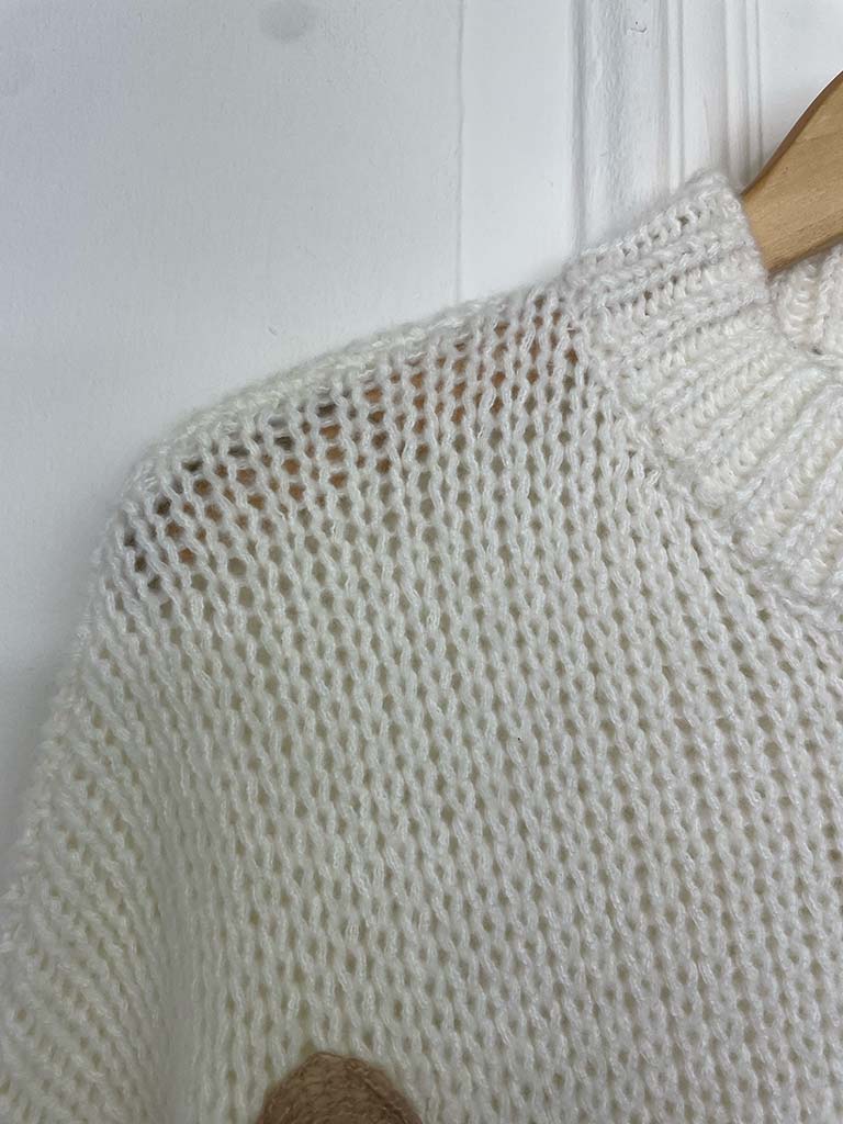 Daisy Knit - Ecru