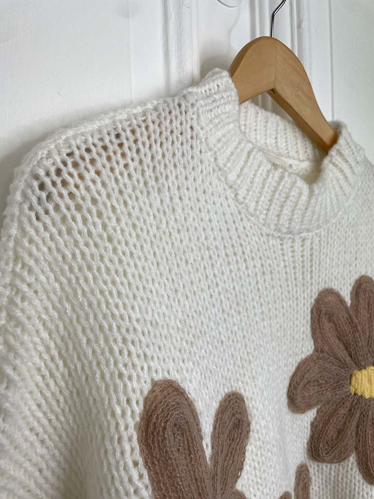Daisy Knit - Ecru