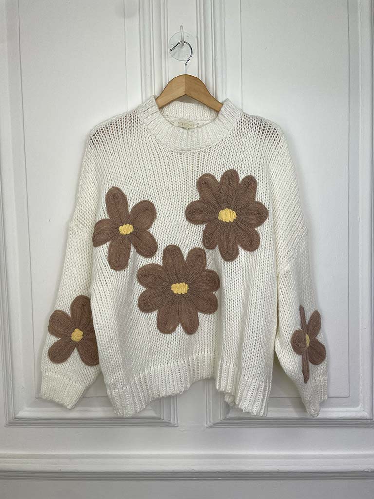 Daisy Knit - Ecru