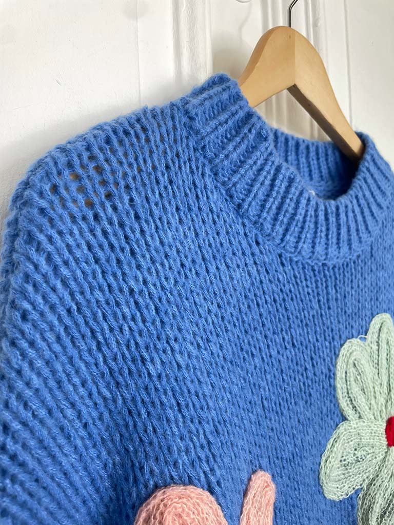 Daisy Knit - Denim