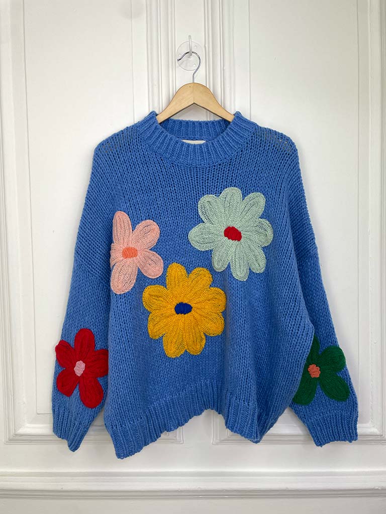 Daisy Knit - Denim