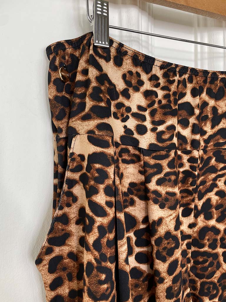 Malissa J Leopard Joggers - Natural