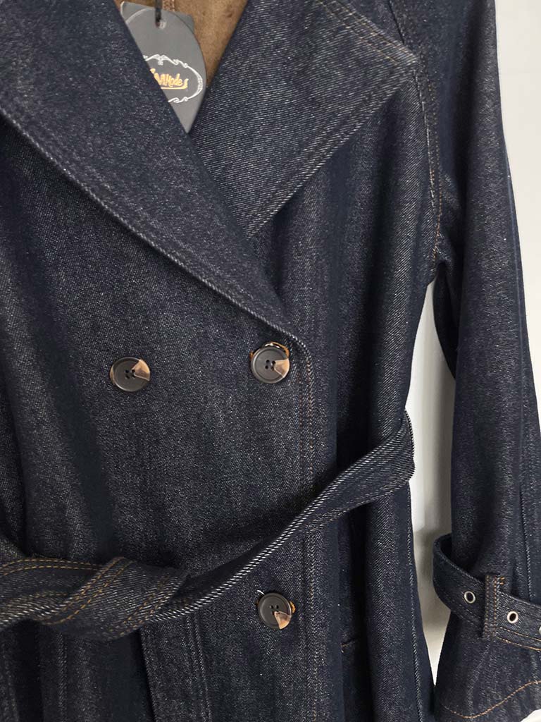 Denim Trench Coat