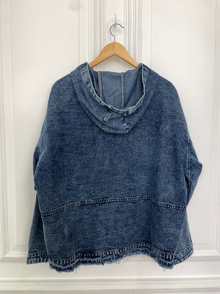 Hooded Denim Jacket