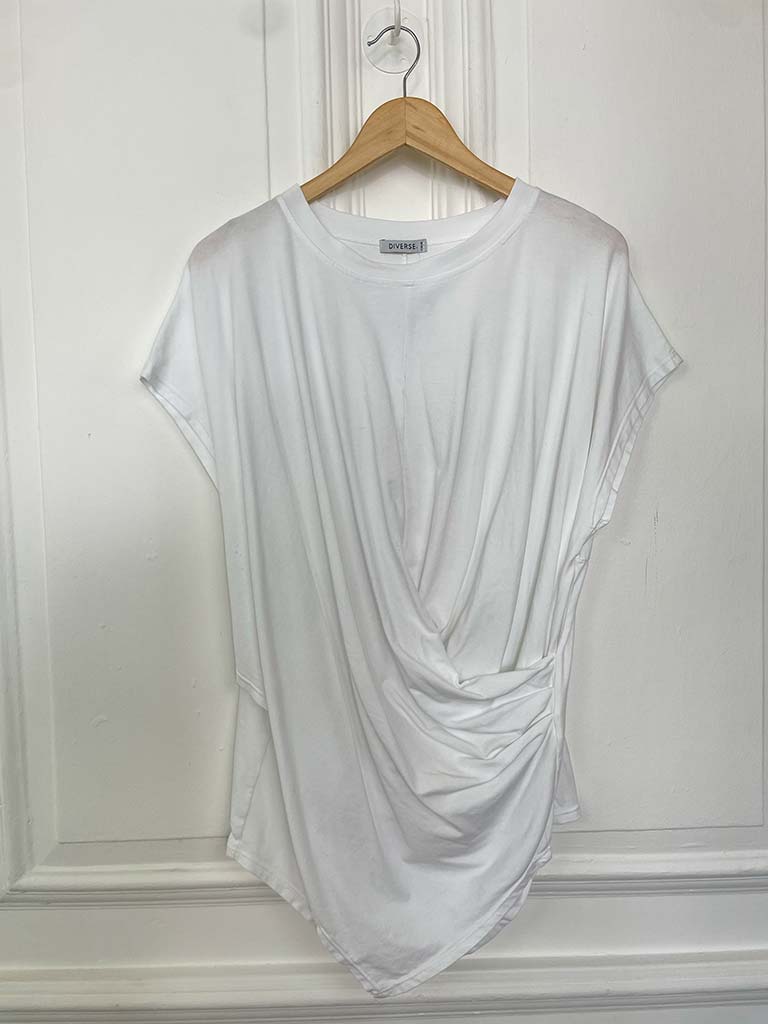 Wrap Tee - White