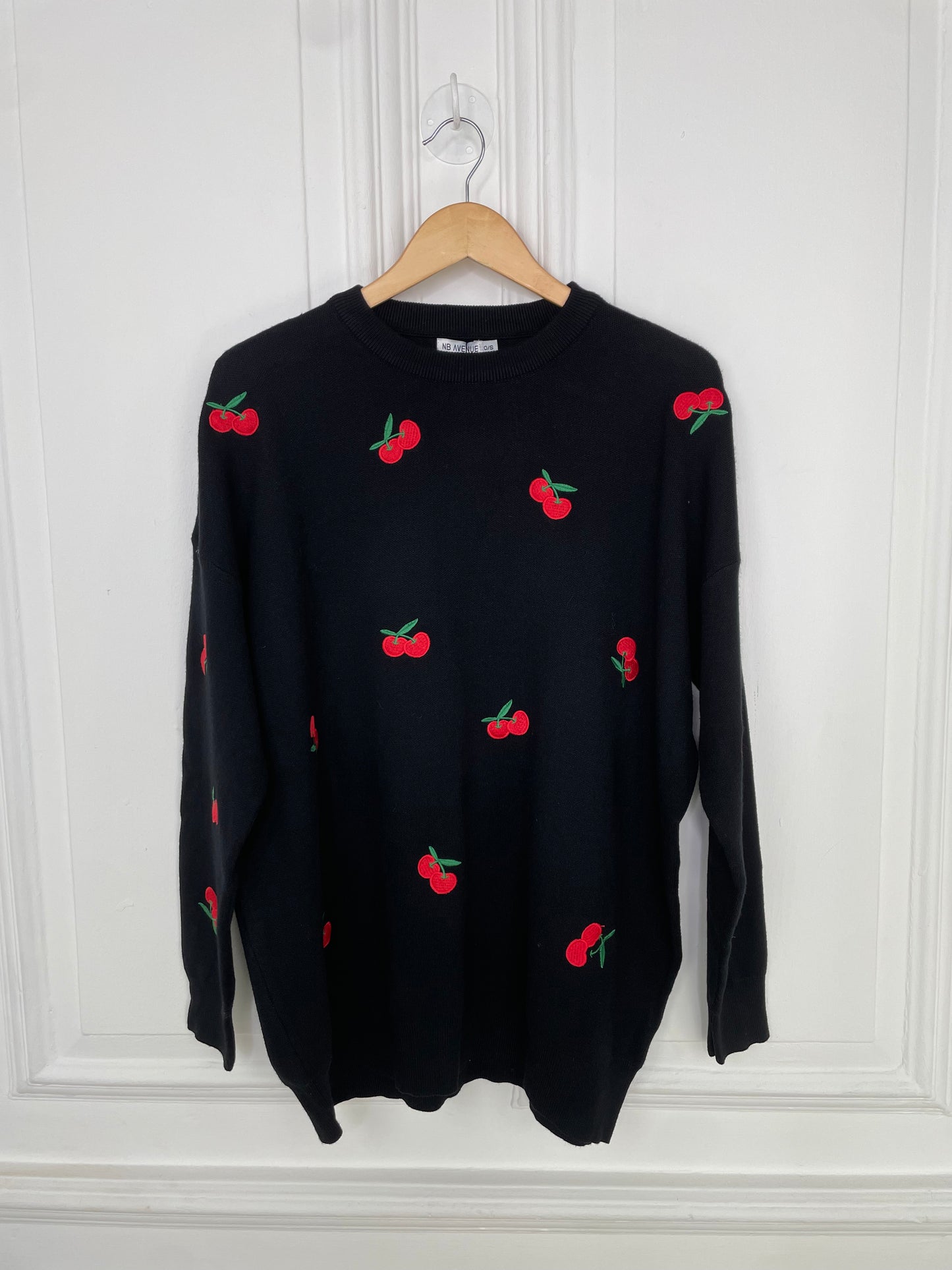 Cherry Knit - Black