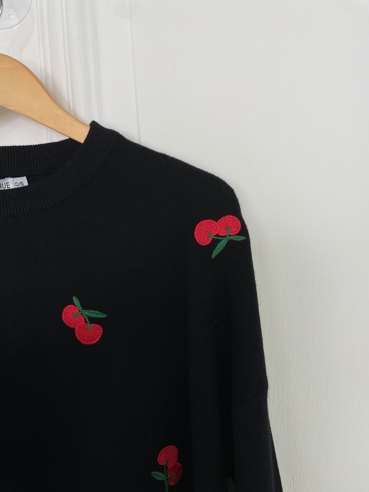 Cherry Knit - Black