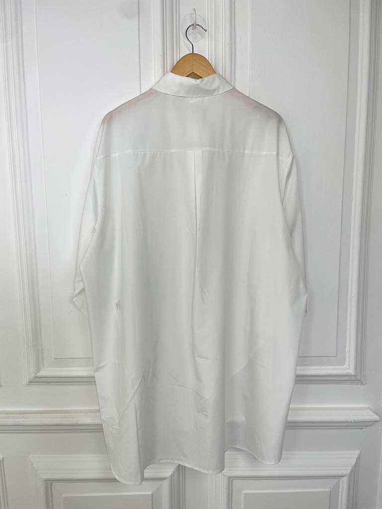 Malissa J Statement Button Shirt - White