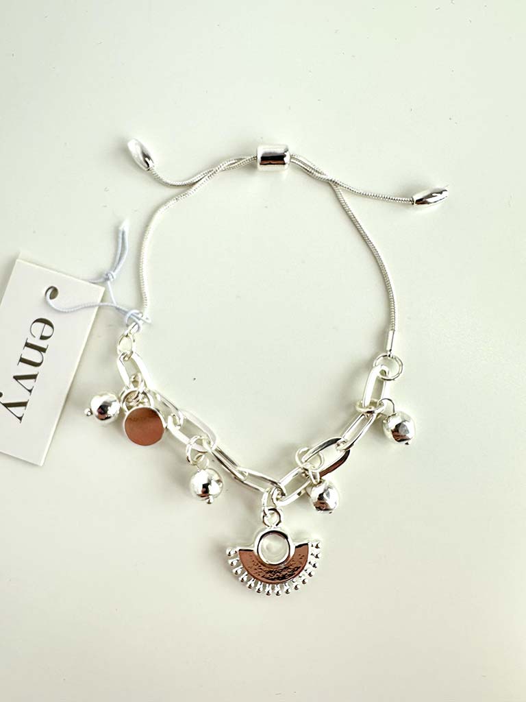 Envy Alhambra Pearl Chain Necklace - Gold & Ivory