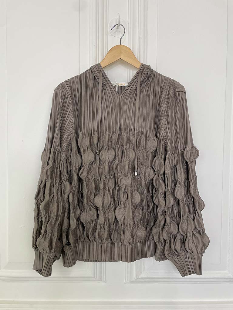 Malissa J Bubble Hoodie - Mushroom