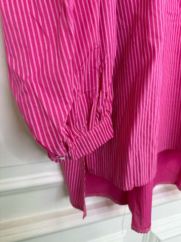 Mohair Mix Tank Knit - Hot Pink