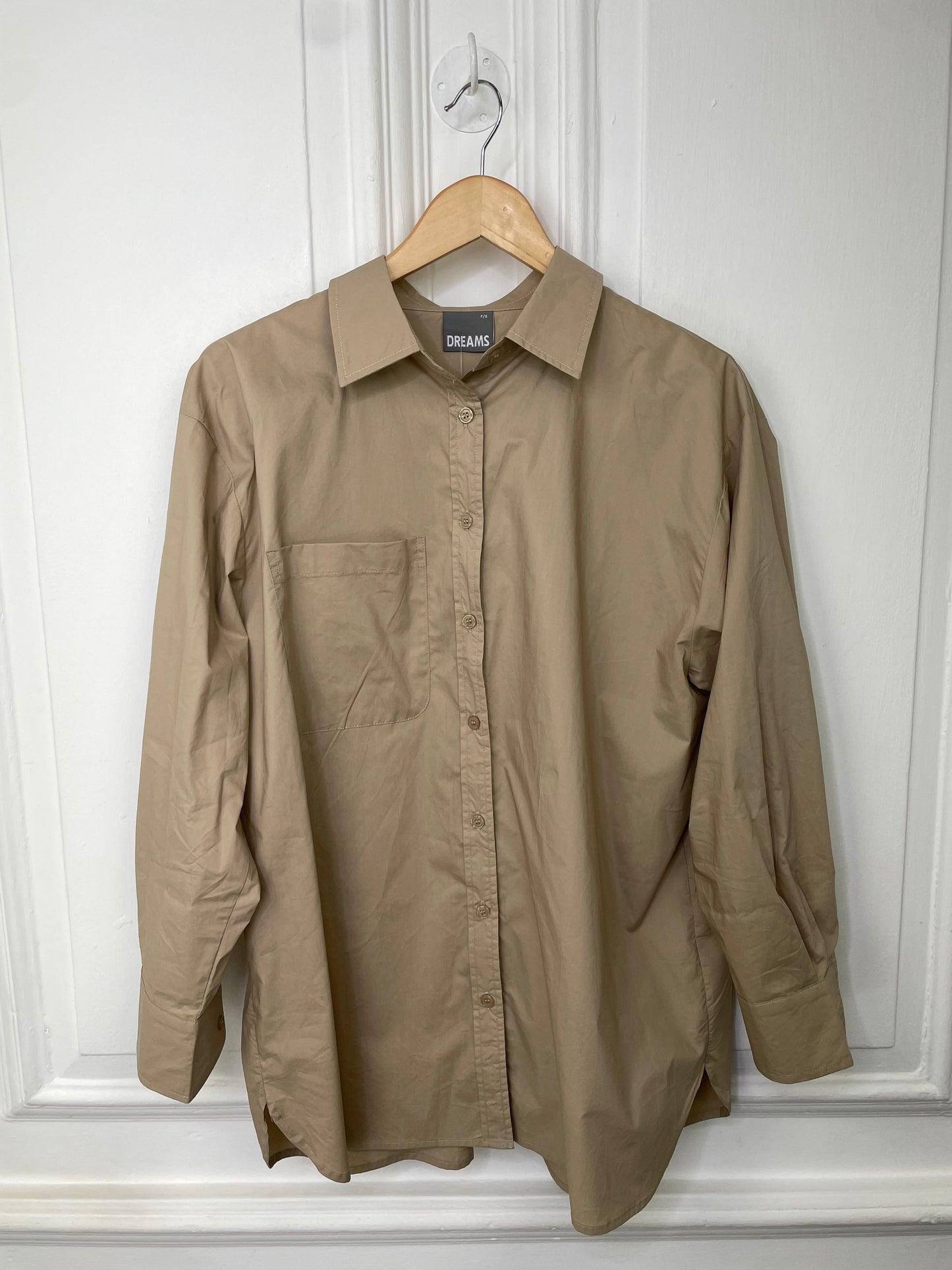 Cotton Pocket Shirt - Sand