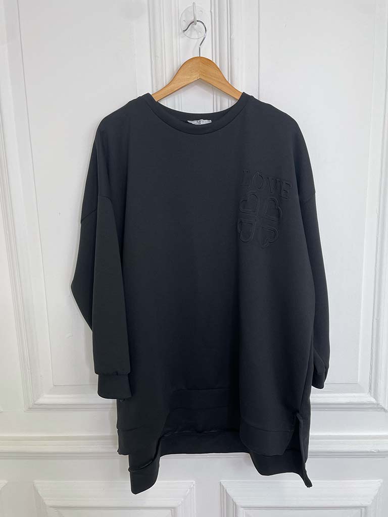Love Sweatshirt - Black