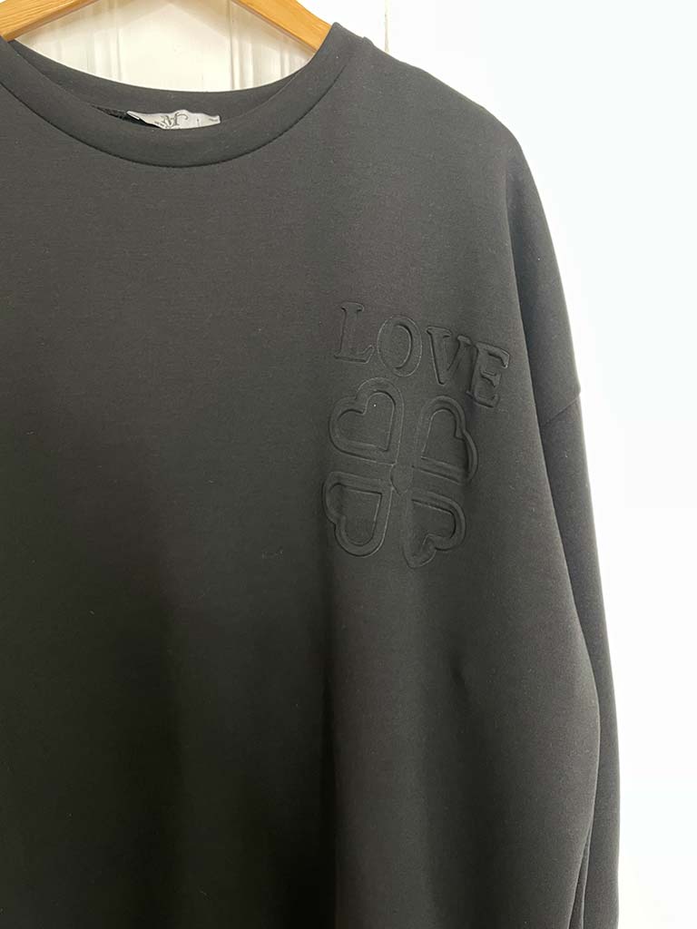 Love Sweatshirt - Black
