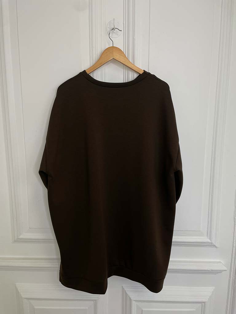 Love Sweatshirt -Chocolate