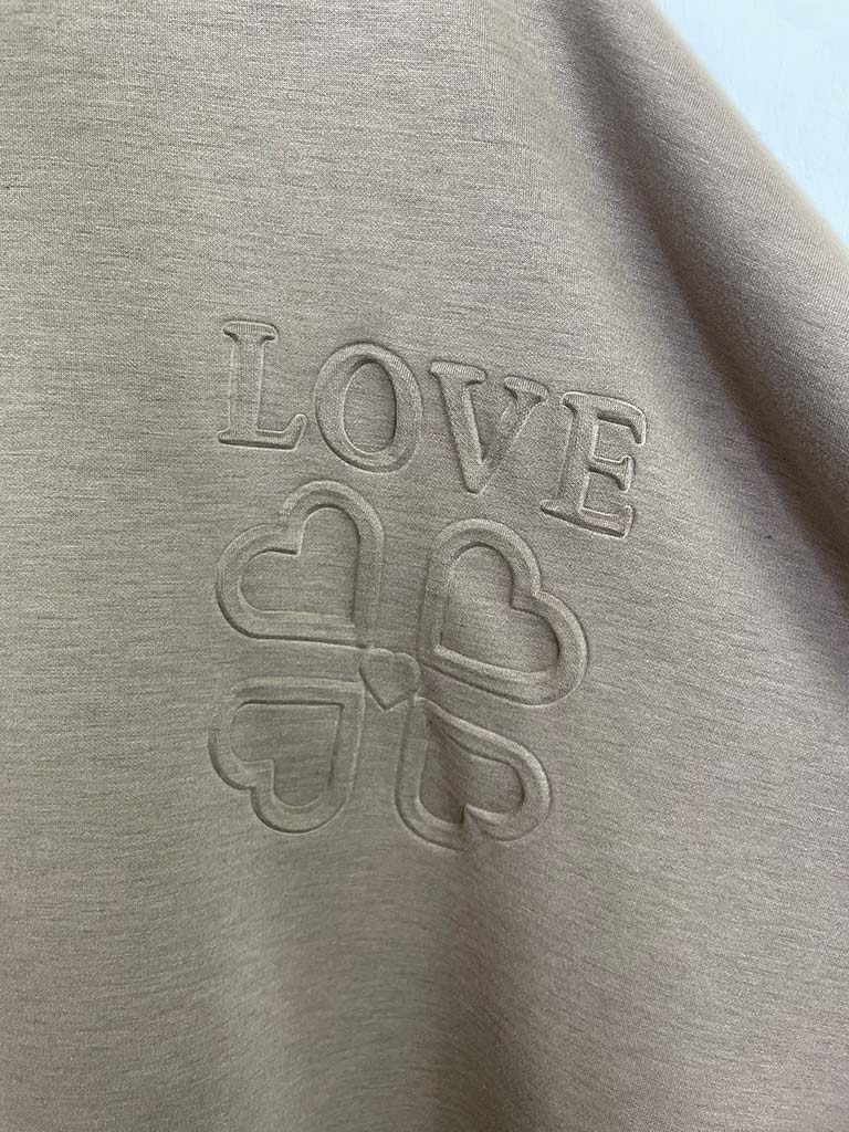 Love Sweatshirt - Mocha