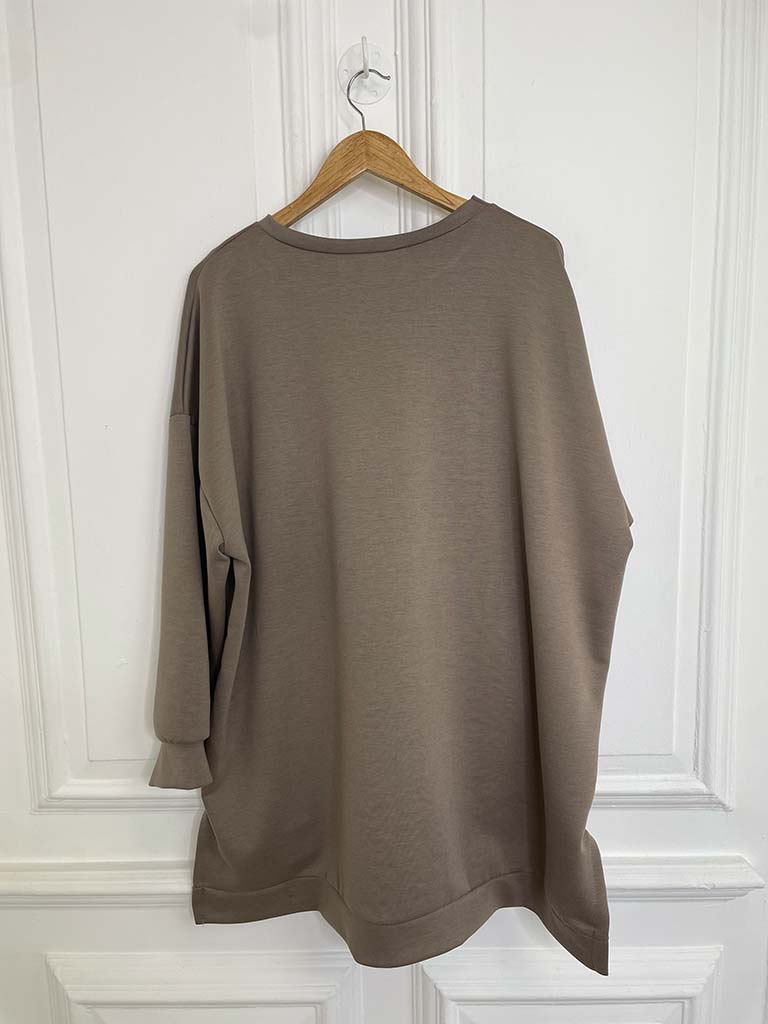 Love Sweatshirt - Mocha