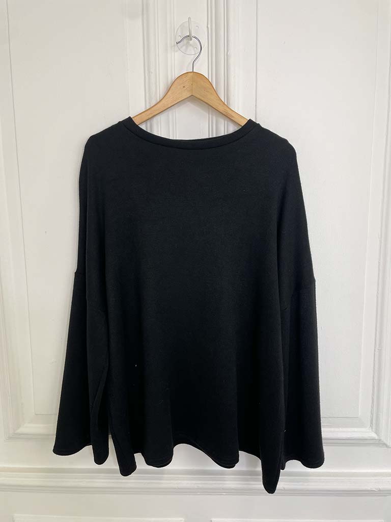 Supersoft Lounge Co-ord - Black