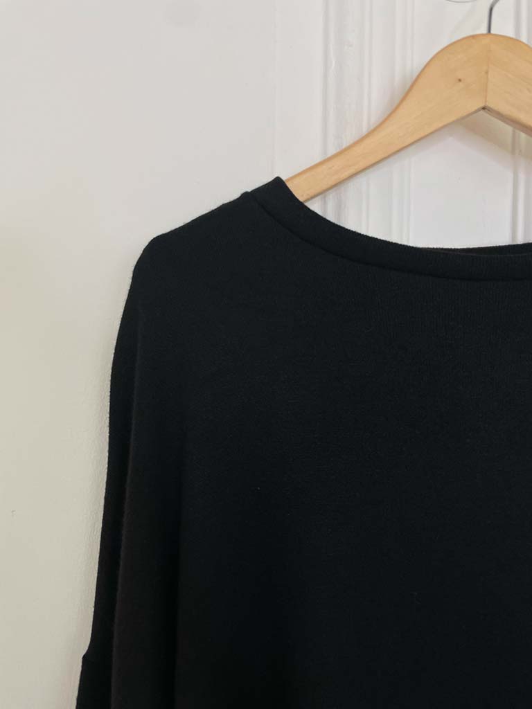 Supersoft Lounge Co-ord - Black