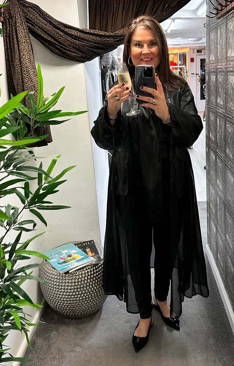 Malissa J Pocket Print Shirt - Chainlink