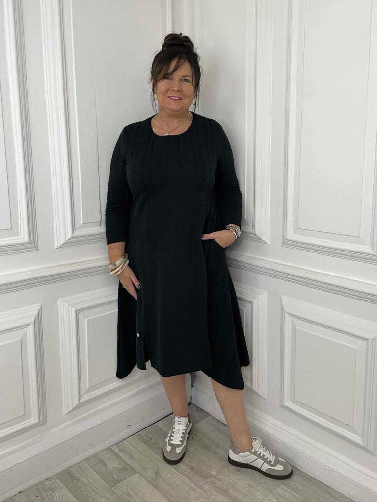 Malissa J Cable Stitch Dress