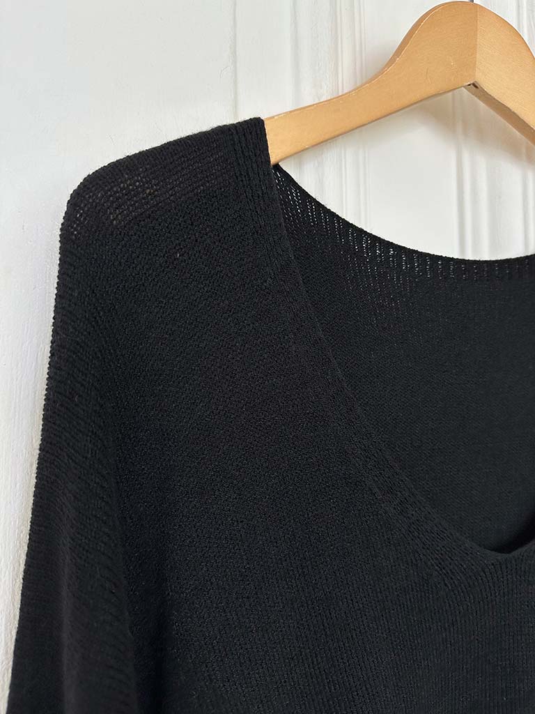 I.D Palazzo Trousers - Navy
