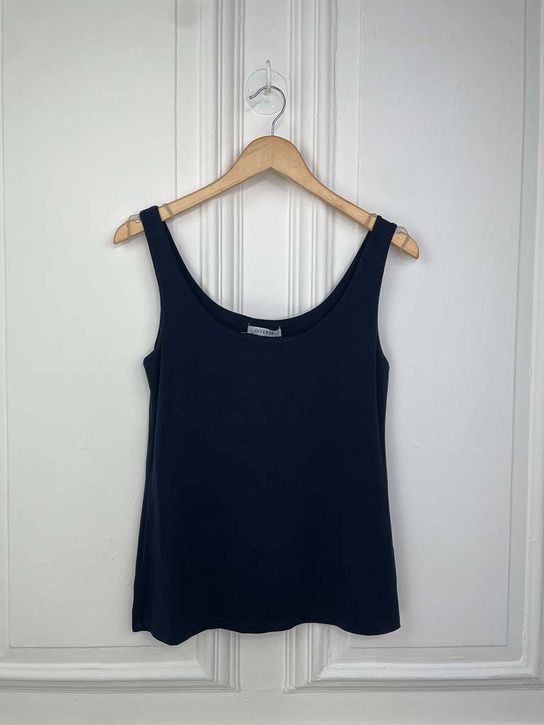 Supersoft Jersey Vest - Navy
