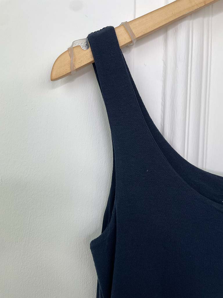 Supersoft Jersey Vest - Navy