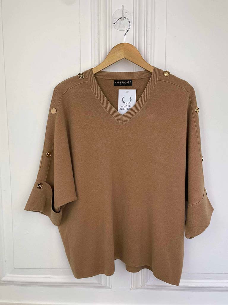 Malissa J Bardot Knit - Stone