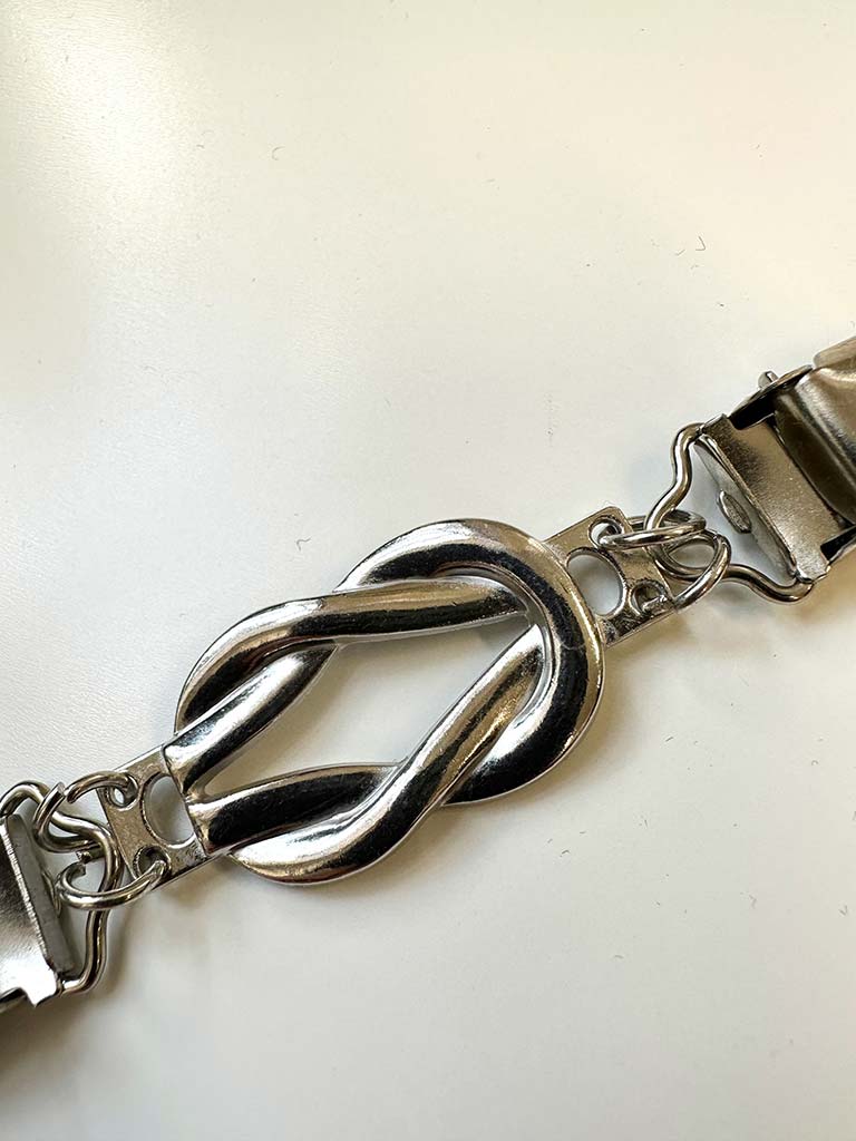 Knot Cinch Clip - Silver