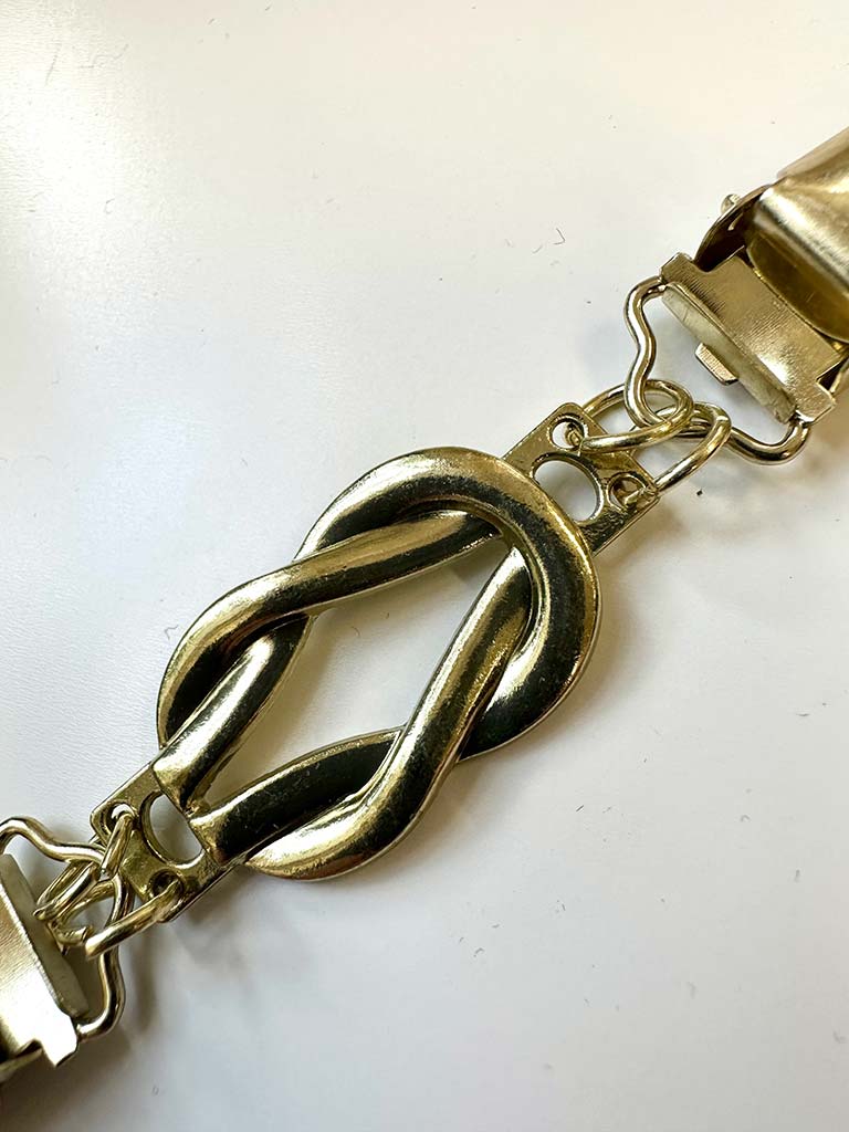 Knot Cinch Clip - Gold