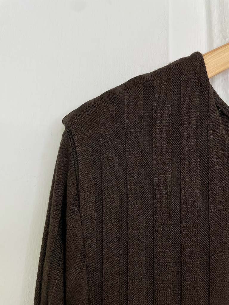 I.D Patchwork Jigsaw Tunic - Charcoal & Black