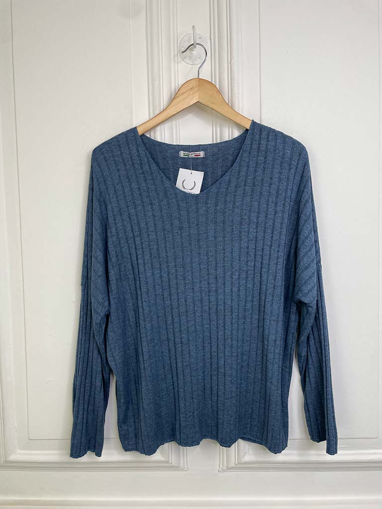 I.D A-Line Jersey Top - Stone