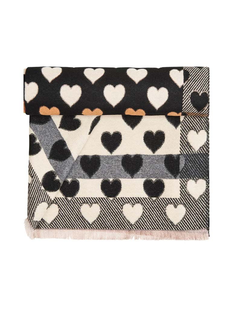Haven Delphi Heart Scarf - Kohl