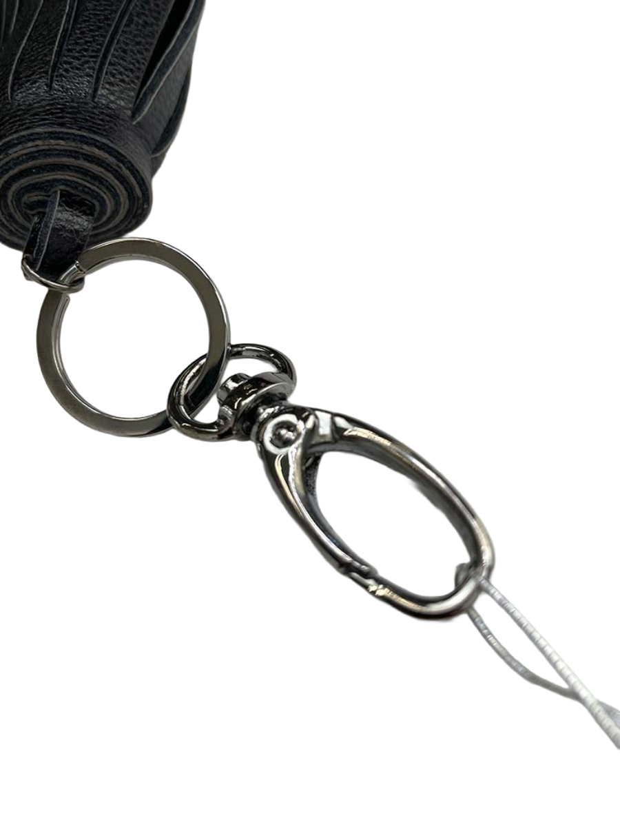 Malissa J Tassel Keyring - Black