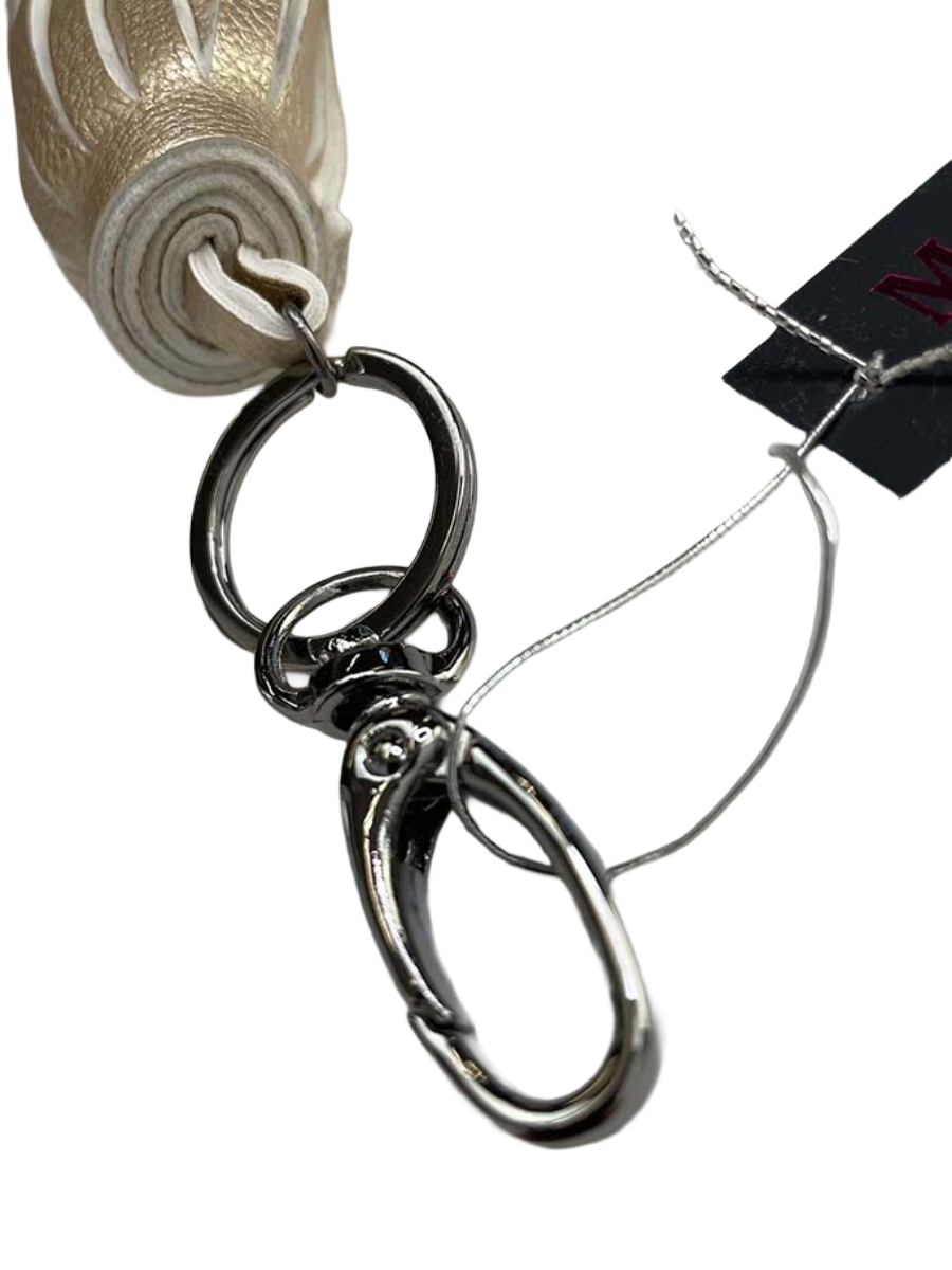 Malissa J Tassel Keyring - Gold