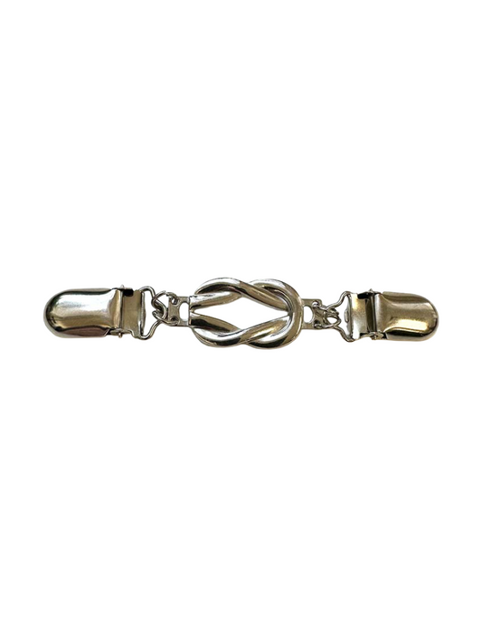 Knot Cinch Clip - Silver