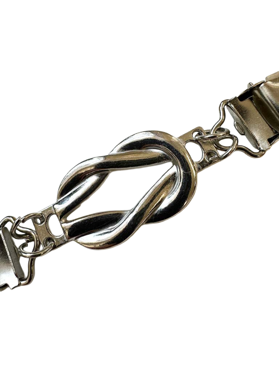 Knot Cinch Clip - Silver