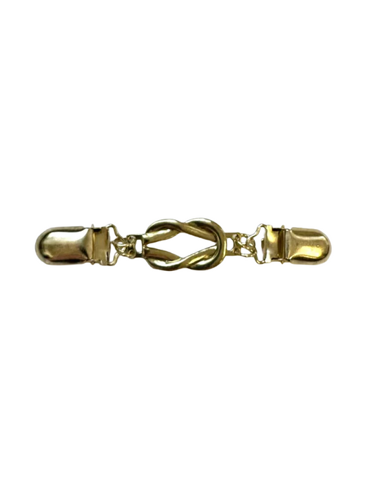 Knot Cinch Clip - Gold
