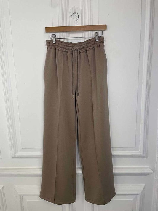 Supersoft Straight Leg Joggers - Taupe