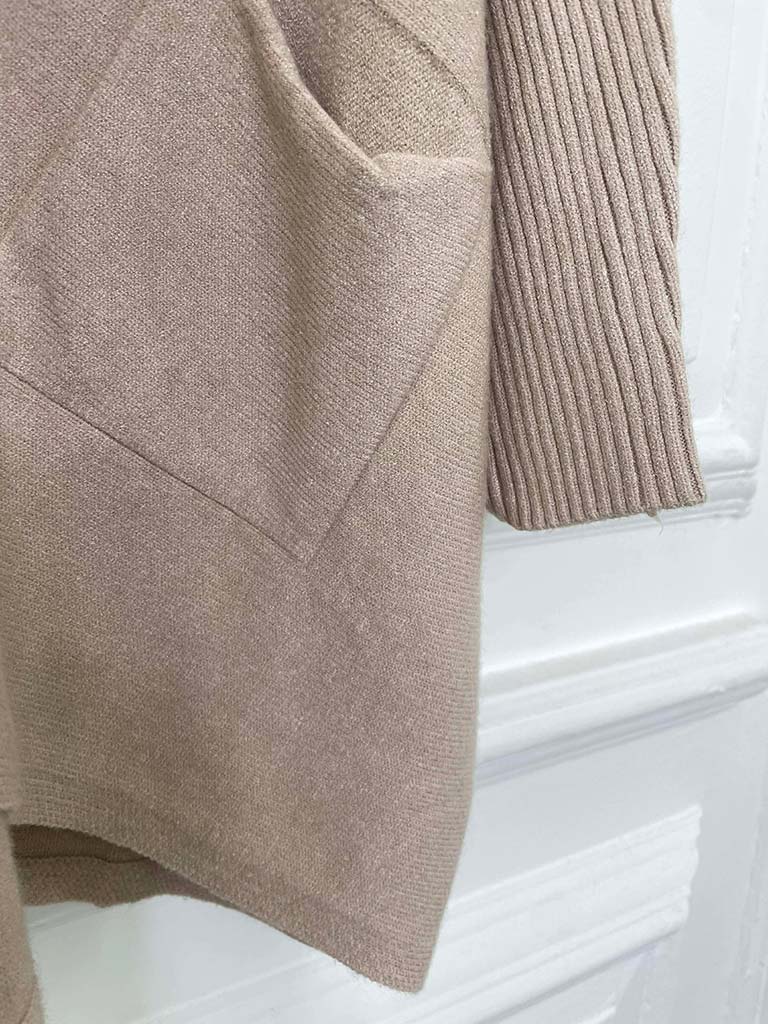 Polo Pocket Knit - Oat