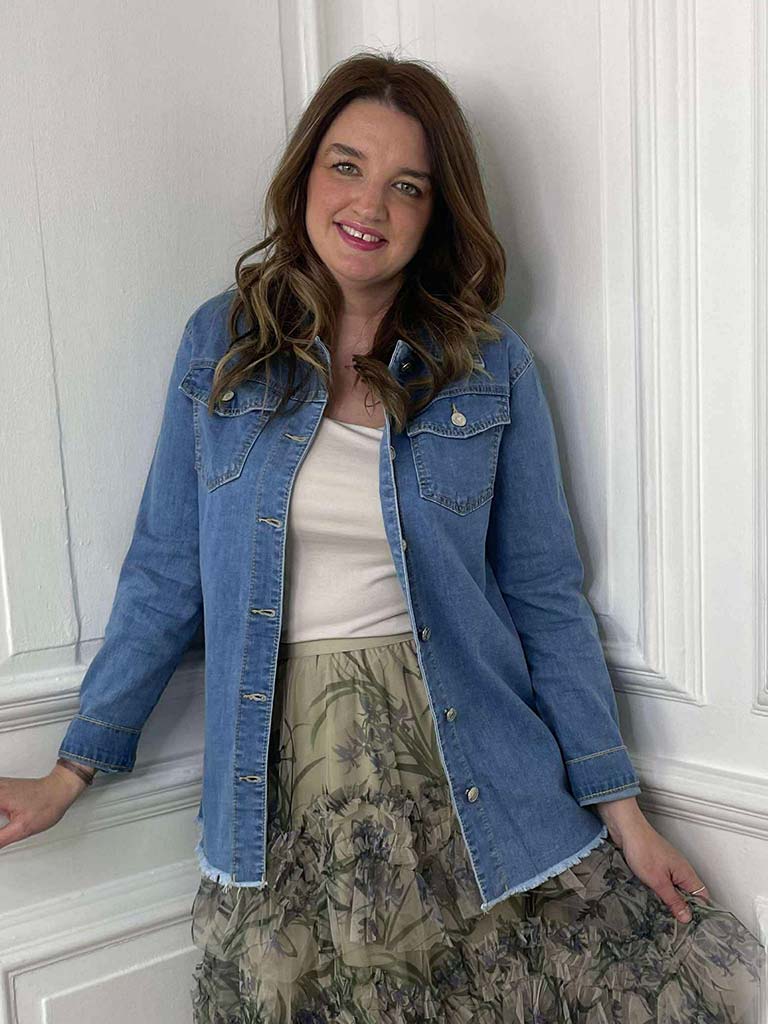 Denim Shacket