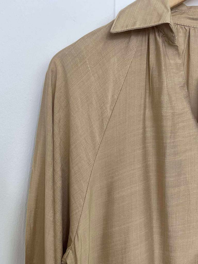 Tiered Midaxi Dress - Sand