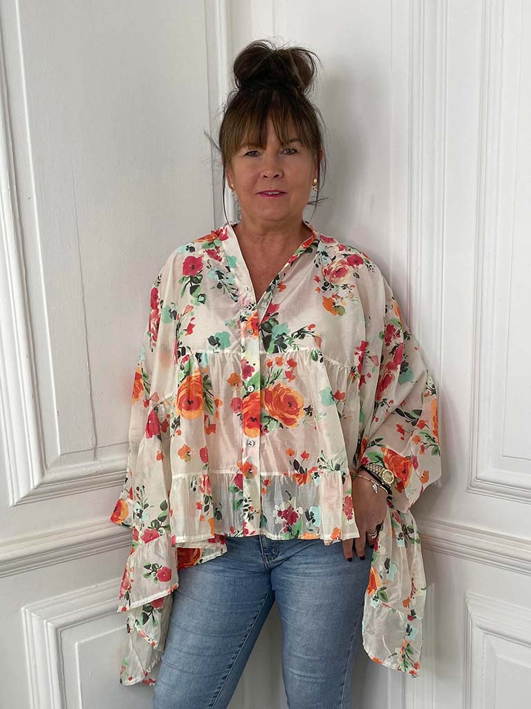 Rose Smock Blouse