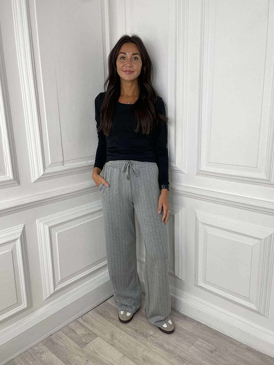 Soya Concept Vivi Pinstripe Joggers